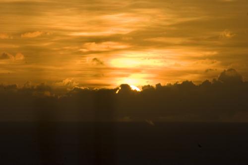 full sunset skies