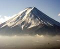 close up of Mount Fuji